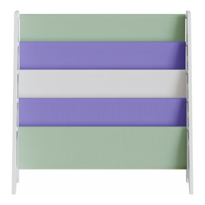 Barnhylla Hornnes 60x62x28 cm Aqua Dream Motiv [en.casa]