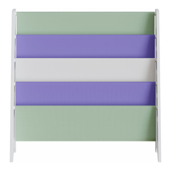 Barnhylla Hornnes 60x62x28 cm Aqua Dream Motiv [en.casa]