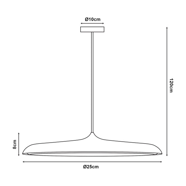 Taklampa Oupilu med integrerade LED-lampor Metall 120x25x25 cm Svart/Vit [lux.pro]