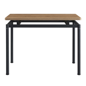 Matgrupp Hemnes 5-delar Eklook/Ljusbrun [en.casa]