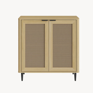 Sideboard Lukhomso 83x80x40 cm Eklook/Rattanlook [en.casa]