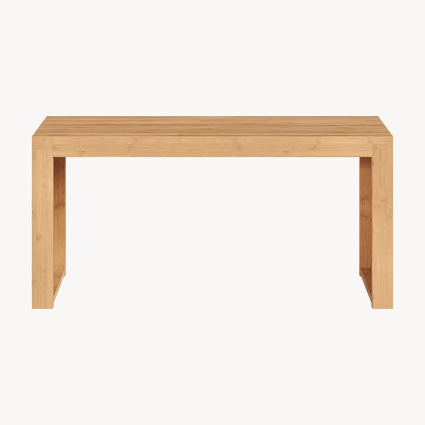 Skobänk Korjad 90x33x43 cm Bambus [en.casa]