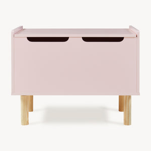 Leksakslåda Virer 60x40x45 cm Rosa [en.casa]