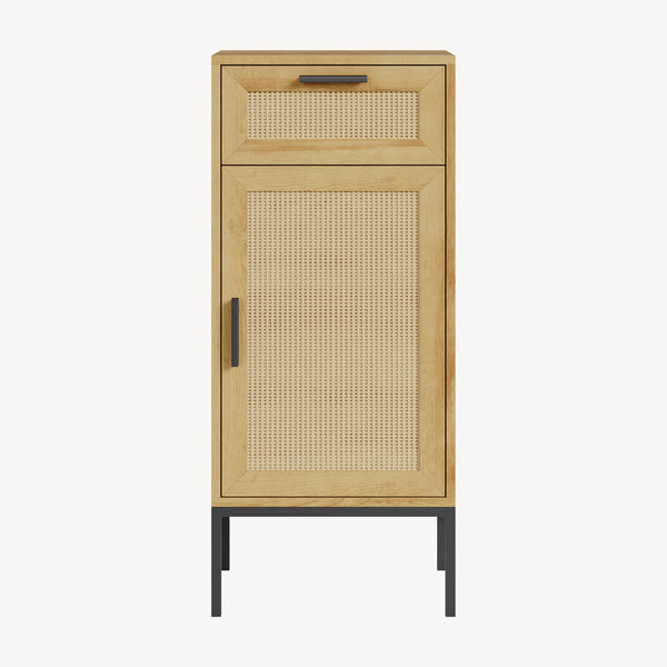 Badrumsskåp Marhasa 92x40x30 cm Eklook/Svart [en.casa]
