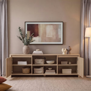 TV-bänk Takranmaa 150x40x50 cm eklook [en.casa]