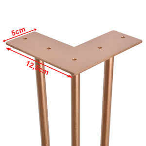 Spännben Hairpin leg set 4 [en.casa] välj modell