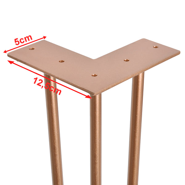 Spännben Hairpin leg set 4 [en.casa] välj modell