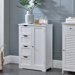 [en.casa]® Badrumsskåp-81x55x30cm-vit