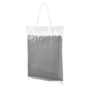 [en.casa]® Soltak-vattenavvisande - fyrkantig 3m x 5m ljusgrå