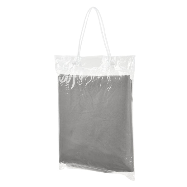 [en.casa]® Soltak-vattenavvisande - fyrkantig 3m x 5m ljusgrå