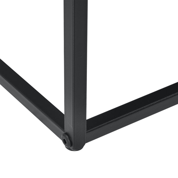Soffbord/Sidobord Ulla svart [en.casa]