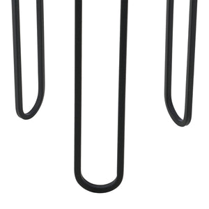 Växtställ Modave set om 2 hårnålsben metall [en.casa]