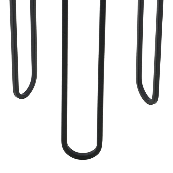 Växtställ Modave set om 2 hårnålsben metall [en.casa]