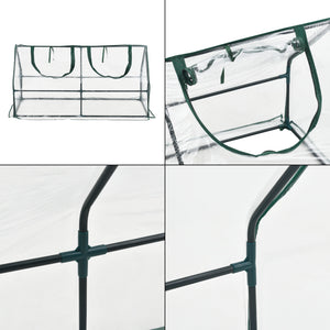 Växthus Laubach 120x60x60 cm [en.casa]
