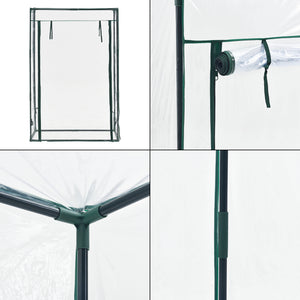 Tomatväxthus Terzigno 100x50x150 cm [en.casa]