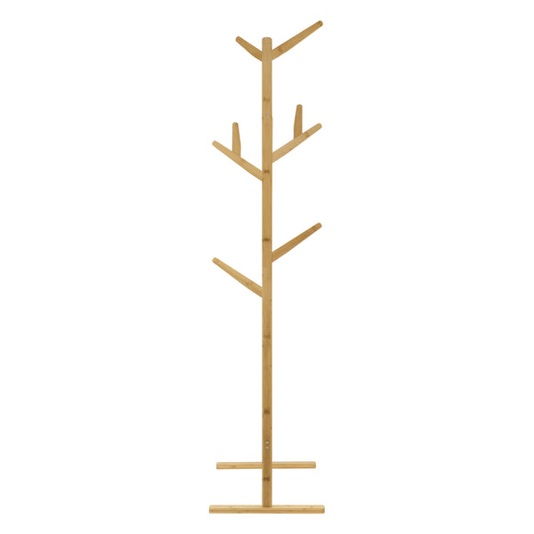 Klädställning Nordreisa 65x40x170cm bambu [en.casa]