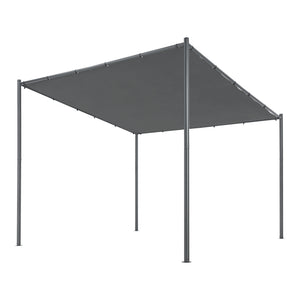 Paviljong Carunchio 300x285x248cm Mörkgrå [en.casa]