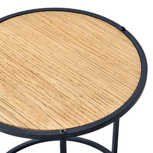 Soffbord set Moriusaq metall [en.casa]