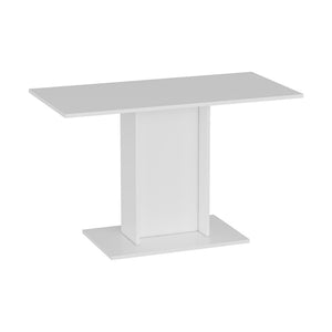 Matbord Galten 75x120x60 cm vit [en.casa]