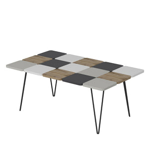 Soffbord Give 44x110x66 cm Mångfärgad [en.casa]