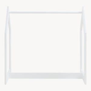 Garderobsställ Værløse 78x75x35cm Vit [en.casa]
