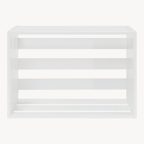 Sidobord Rønde 43x64x33 cm vit [en.casa]