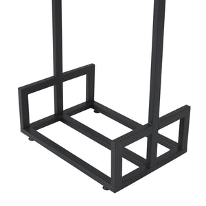 Vedförvaringshylla Thisted 50x35x95cm [en.casa]