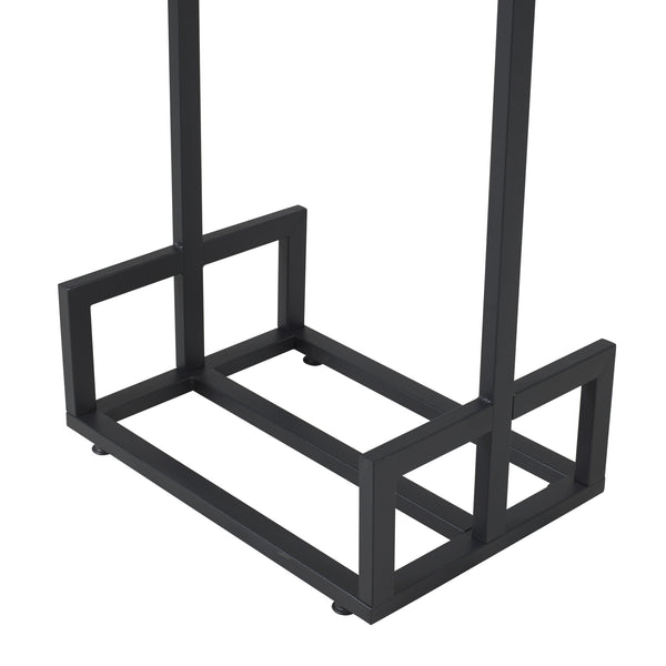 Vedförvaringshylla Thisted 50x35x95cm [en.casa]