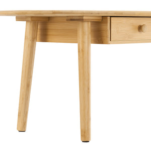 Soffbord Harboøre Bambus Natur [en.casa]