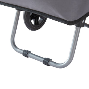 Hopfällbar kundvagn Aaby 36 L [en.casa]