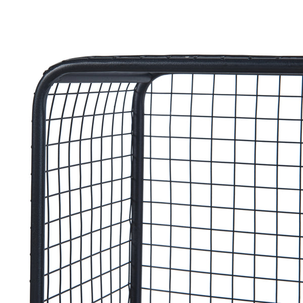 Stående hylla Volda metall 90x50x19 cm [en.casa]