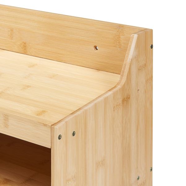 Verktygsorganisatör Gjemnes 86x25x45 cm bambu [en.casa]