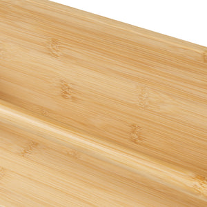 Vägghylla Hareid 80x60x12cm bambu [en.casa]