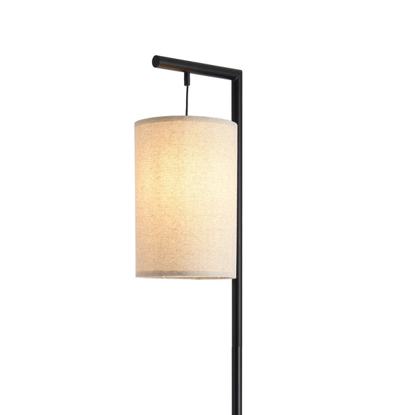 Golvlampa Skaun Ø18x154 cm textil beige [lux.pro] 