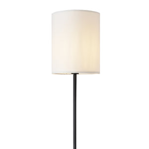 Golvlampa Solna Ø28x157,5 cm textil vit [lux.pro] 