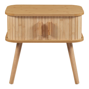Sidobord Nordkapp 48x30x45 cm bambu [en.casa] 