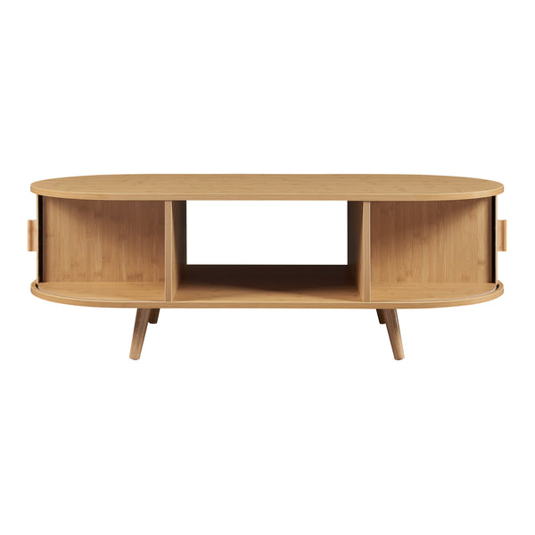 Soffbord Nordkapp 120x55x40 cm bambu [en.casa] 
