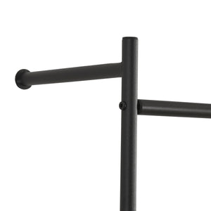Väggklädhängare Bremanger 162x60x26cm svart [en.casa]