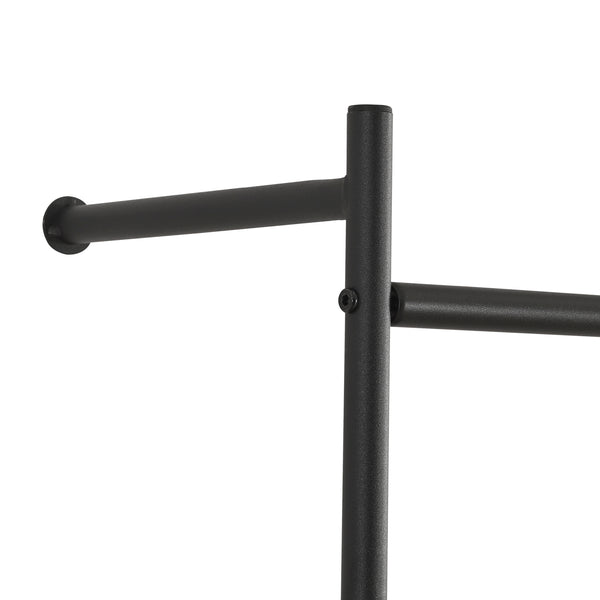 Väggklädhängare Bremanger 162x60x26cm svart [en.casa]