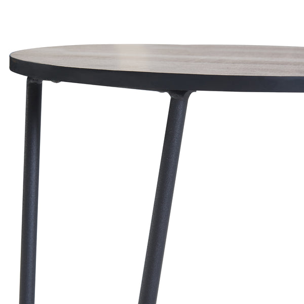 Sidobord Ylöjärvi 61x44x44 cm metall [en.casa] 
