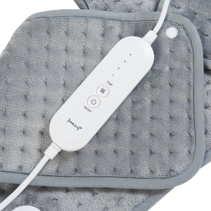 Elektrisk värmekudde Borrello 65x45 cm fleece [en.casa]