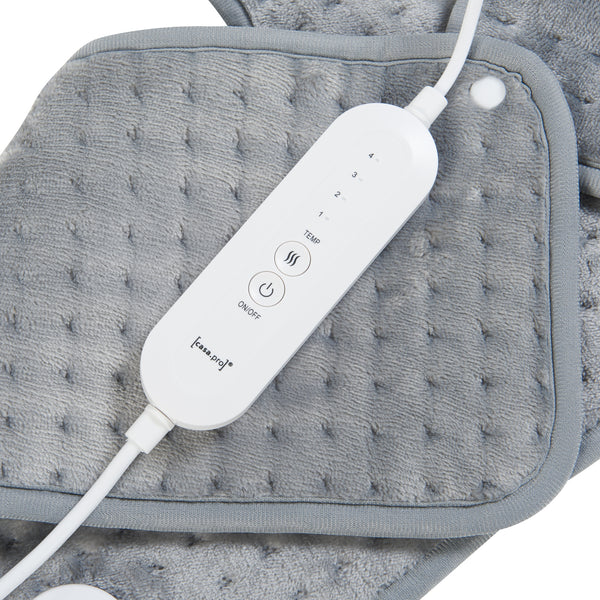 Elektrisk värmekudde Borrello 65x45 cm fleece [en.casa]