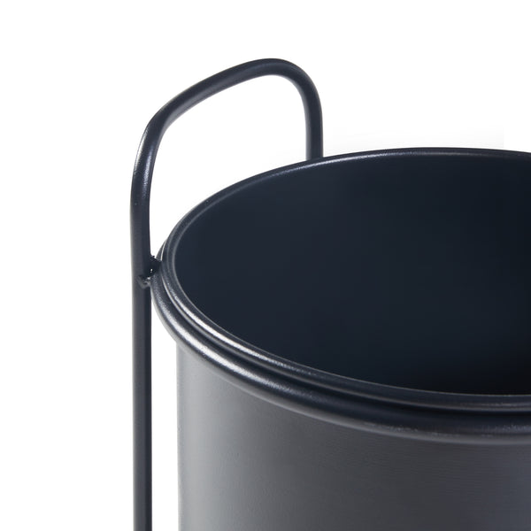 Växtställ Osen set om 2 metall svart [en.casa]