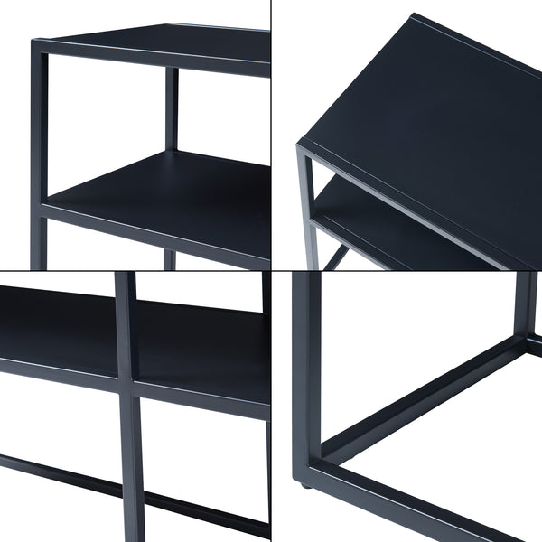 TV-bord Solund 120x30x46cm Svart [en.casa]