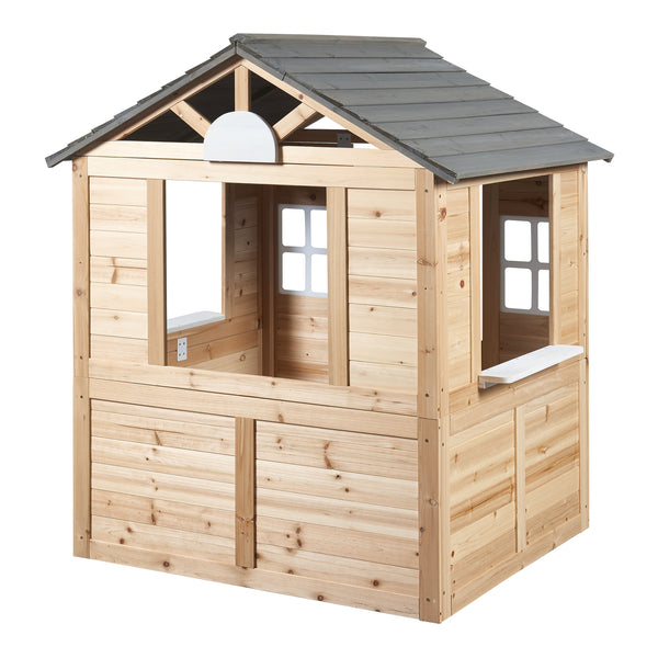 Lekstuga Acciano 131x113x97 cm tallträ [casa.pro]