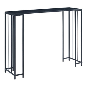 Konsolbord Ørsta 2-pack Svart [en.casa]