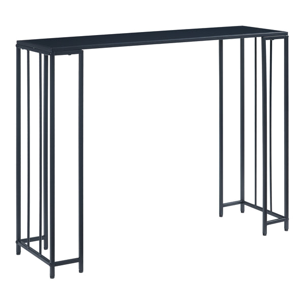 Konsolbord Ørsta 2-pack Svart [en.casa]
