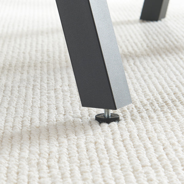 Bordställ 2-pack Mariager 42x40cm Svart [en.casa]