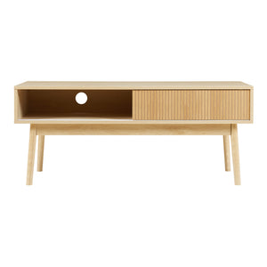 Tv-bänk Landskrona 115x40x48 cm ekfärg [en.casa] 