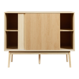 Tv-bänk Landskrona 115x40x48 cm ekfärg [en.casa] 